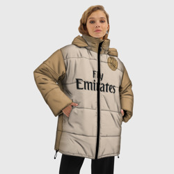 Женская зимняя куртка Oversize PSG Форма Новая Away 18-19 - фото 2