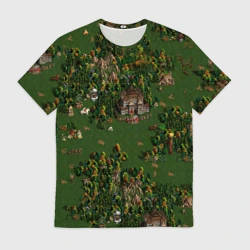 Мужская футболка 3D Герои