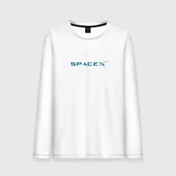 Мужской лонгслив хлопок Spacex