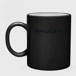 Кружка хамелеон Spacex - фото 2