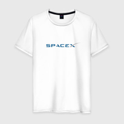 Мужская футболка хлопок Spacex