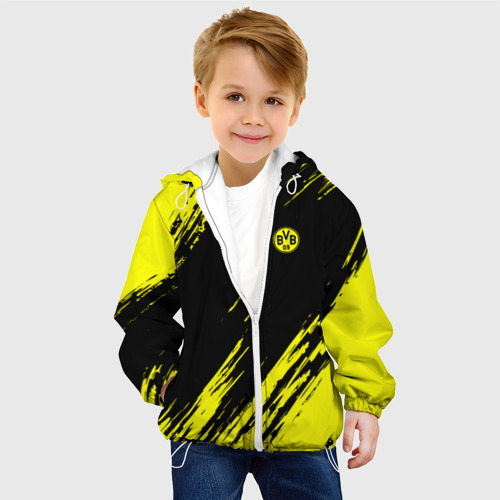 Детская куртка 3D FC Borussia 2018 Original    , цвет белый - фото 3