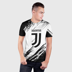 Мужская футболка 3D Slim Juventus sport - фото 2