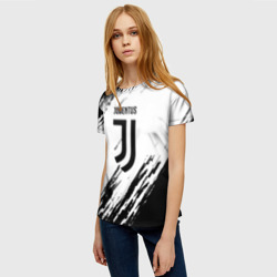 Женская футболка 3D Juventus sport - фото 2