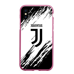 Чехол для iPhone XS Max матовый Juventus sport