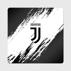 Магнит виниловый Квадрат Juventus sport
