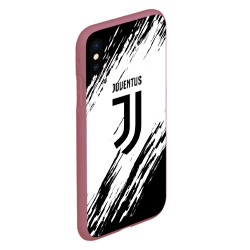 Чехол для iPhone XS Max матовый Juventus sport - фото 2