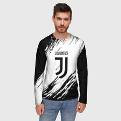 Мужской лонгслив 3D Juventus sport - фото 2