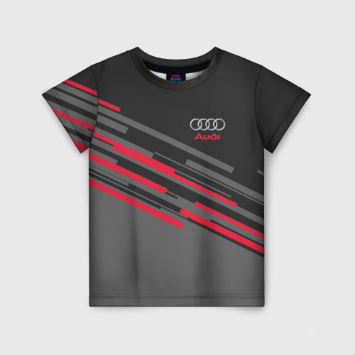 Детская футболка 3D AUDI SPORT