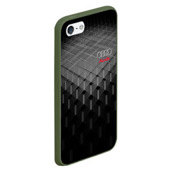 Чехол для iPhone 5/5S матовый Audi sport - фото 2