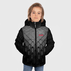 Зимняя куртка для мальчиков 3D Audi sport - фото 2