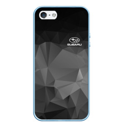 Чехол для iPhone 5/5S матовый Subaru sport