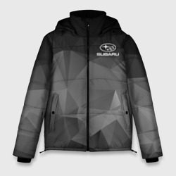 Мужская зимняя куртка 3D Subaru sport