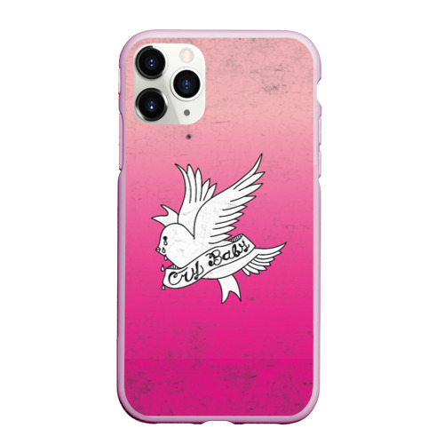 Чехол для iPhone 11 Pro Max матовый Crybaby, цвет розовый