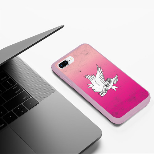 Чехол для iPhone 7Plus/8 Plus матовый Crybaby, цвет розовый - фото 5