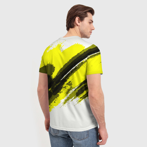 Мужская футболка 3D FC Borussia Original 2018, цвет 3D печать - фото 4