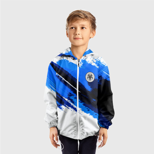 Детская ветровка 3D FC Leicester Original 2018, цвет белый - фото 3