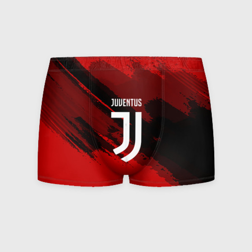 Мужские трусы 3D Juventus sport red, цвет 3D печать