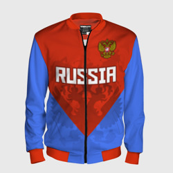 Мужской бомбер 3D Russia