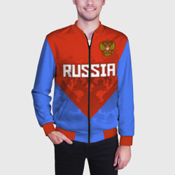 Мужской бомбер 3D Russia - фото 2