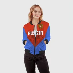Женский бомбер 3D Russia - фото 2