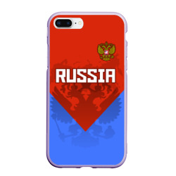 Чехол для iPhone 7Plus/8 Plus матовый Russia