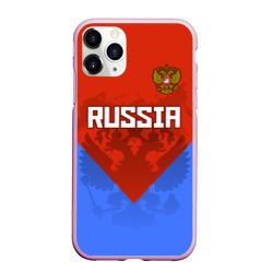 Чехол для iPhone 11 Pro Max матовый Russia