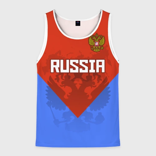 Мужская майка 3D Russia