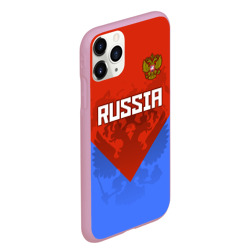 Чехол для iPhone 11 Pro Max матовый Russia - фото 2