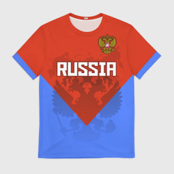 Мужская футболка 3D Russia