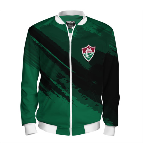 Мужской бомбер 3D FC Fluminense , цвет белый