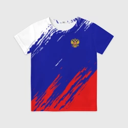 Детская футболка 3D Russia sport