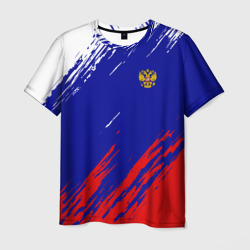 Мужская футболка 3D Russia sport