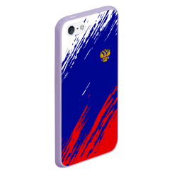 Чехол для iPhone 5/5S матовый Russia sport - фото 2