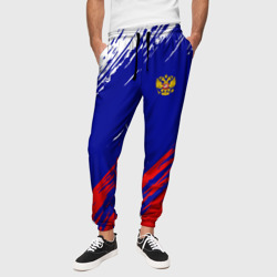 Russia sport – Мужские брюки 3D с принтом купить