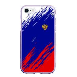 Чехол для iPhone 7/8 матовый Russia sport