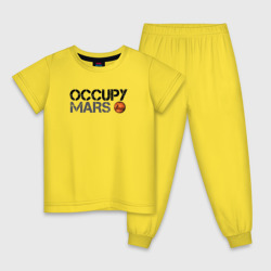 Детская пижама хлопок Occupy mars