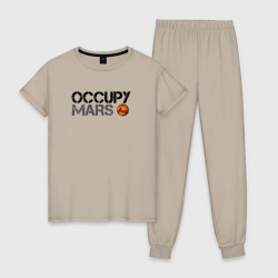 Женская пижама хлопок Occupy mars