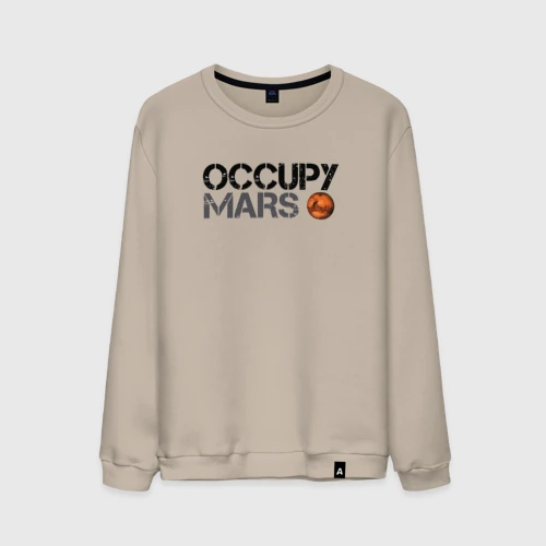 Мужской свитшот хлопок Occupy mars