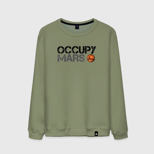 Мужской свитшот хлопок Occupy mars