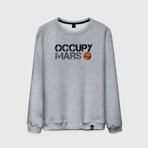 Мужской свитшот хлопок Occupy mars
