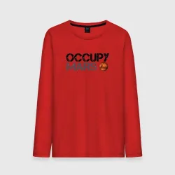 Мужской лонгслив хлопок Occupy mars