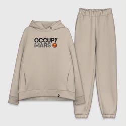 Женский костюм хлопок Oversize Occupy mars