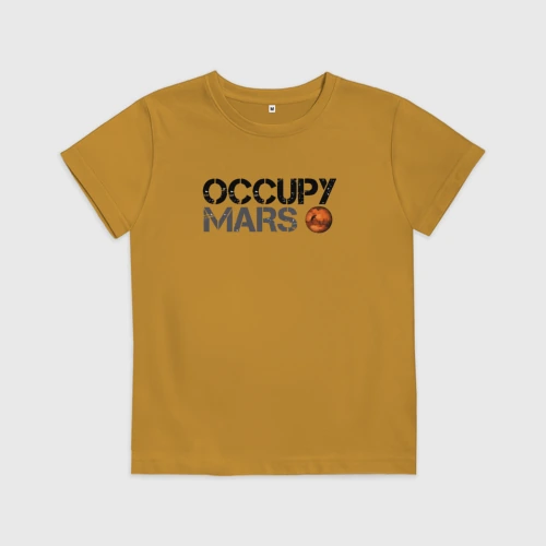 Детская футболка хлопок Occupy mars