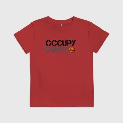 Детская футболка хлопок Occupy mars