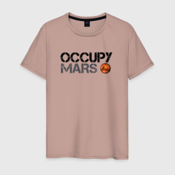 Мужская футболка хлопок Occupy mars