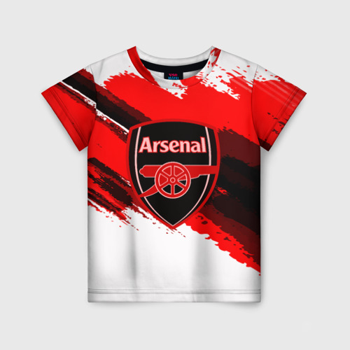 Детская футболка 3D ARSENAL SPORT STYLE, цвет 3D печать