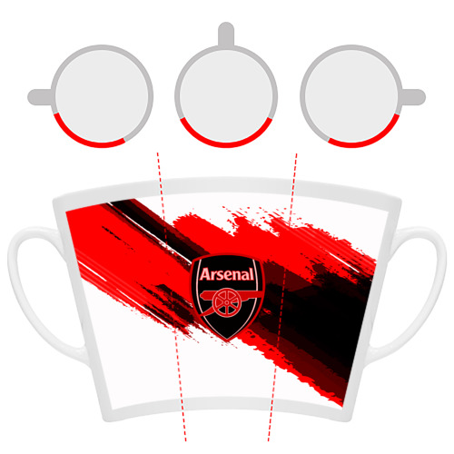 Кружка Латте ARSENAL SPORT STYLE - фото 6