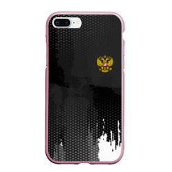 Чехол для iPhone 7Plus/8 Plus матовый Russia sport