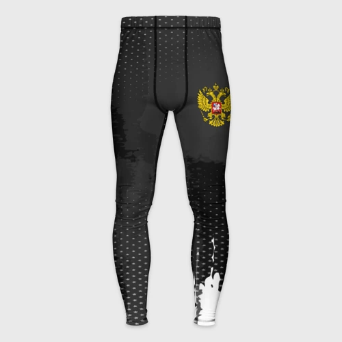 Мужские тайтсы 3D Russia sport